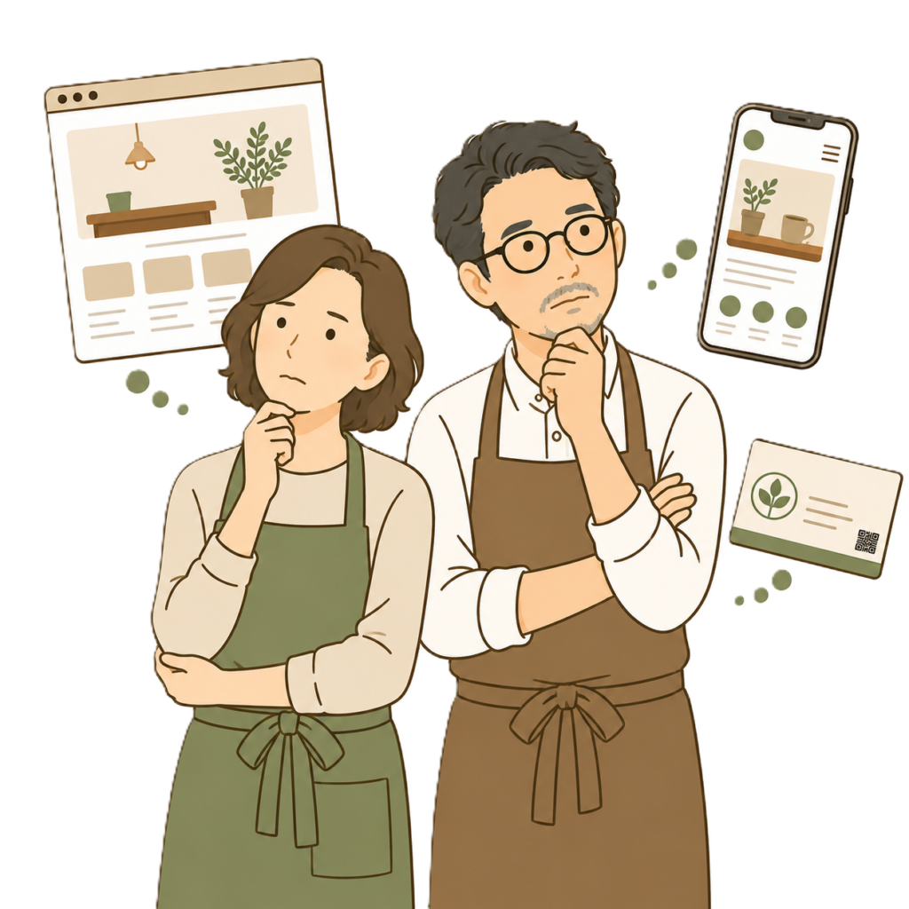茨城県北・栃木県東部の個人店や小規模事業者さまのイメージ